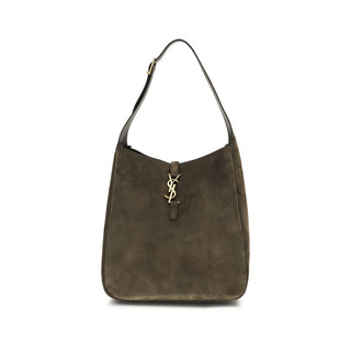 Bolso de hombro Bos Taurus bicolor de piel de becerro