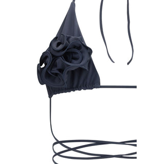 Gray Polyamide Swimwear