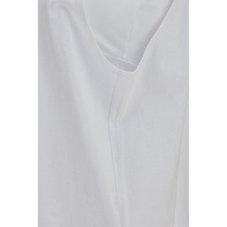 Weiße Baumwoll-Tanktops
