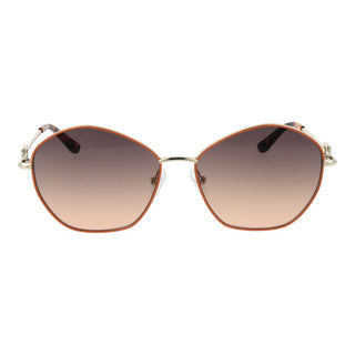 Gold Metal & Plastic Sunglasses