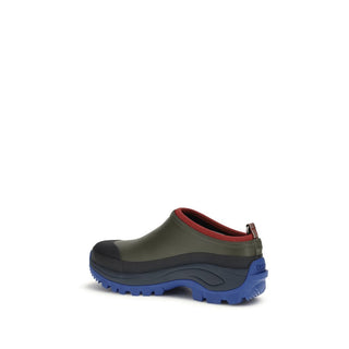 Multicolor Rubber Clogs