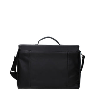 Bolso de negocios y para portátil de cuero negro