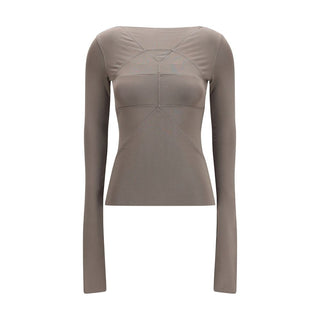 Gray Viscose Shirt