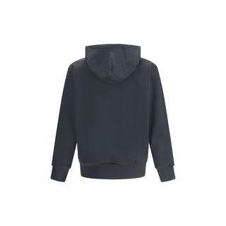 Sudadera negra de poliéster