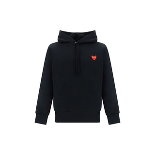 Sudadera negra de poliéster