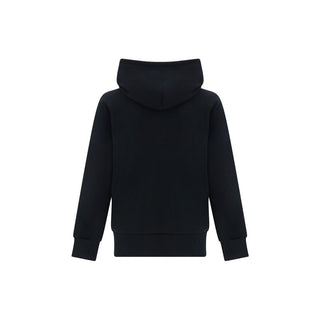 Sudadera negra de poliéster