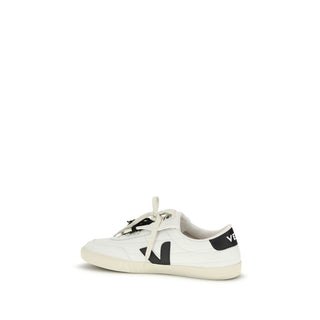 White Calf Leather Bos Taurus Athletic Sneakers
