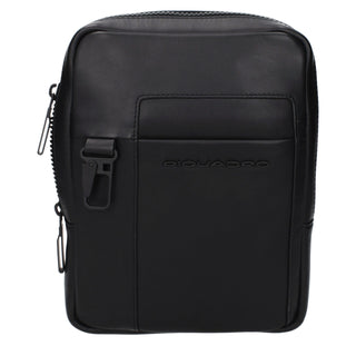 Black Leather Crossbody Bag