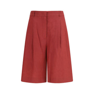 Bermudas multicolor de lino  