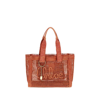 Multicolor Raffia Shoulder Bag