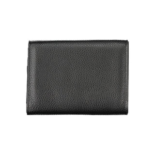 Black Polyurethane Women's Wallet