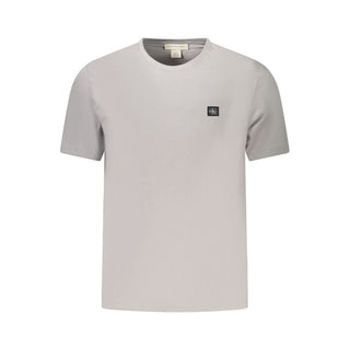 Gray Cotton Men's T-Shirt
