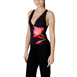 Black Polyester Top