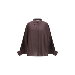 Brown Cotton Shirt