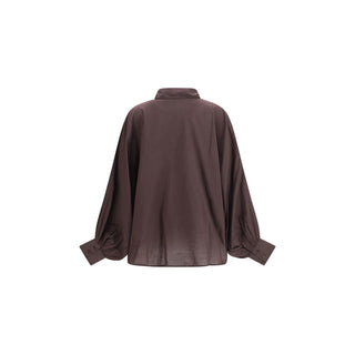 Brown Cotton Shirt
