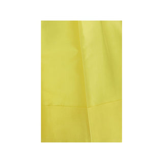 Bicolor-Seiden-Bermudashorts