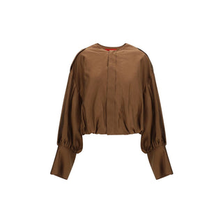 Brown Lycra Shirt