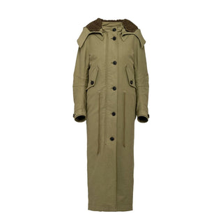 Bicolor Polyamide Coat