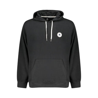 Sudadera de algodón negra para hombre