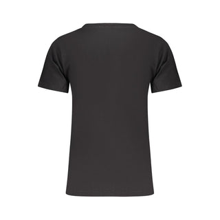 Black Cotton Women's TShirt