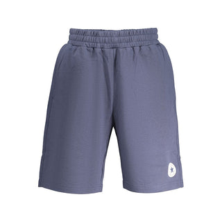 Pantalón de chándal para hombre de algodón azul