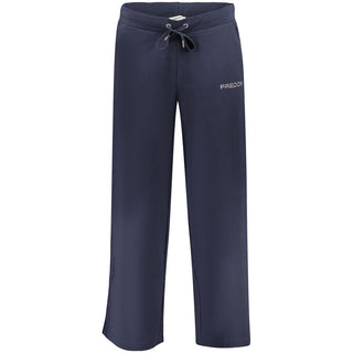 Blaue Baumwollhose für Damen
