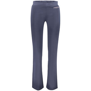 Blaue Baumwoll-Jogginghose für Damen