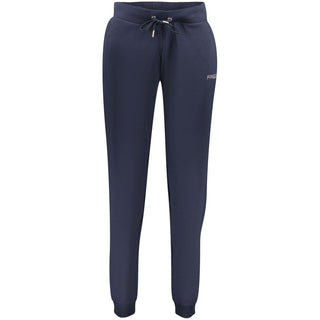 Blaue Baumwollhose für Damen
