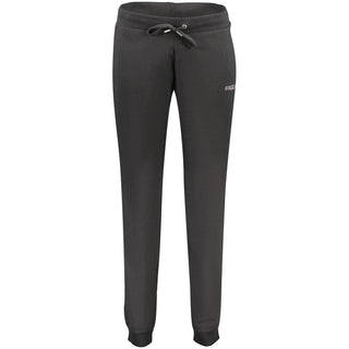 Schwarze Damen-Baumwollhose