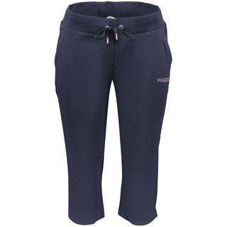 Blaue Damen-Baumwollhose