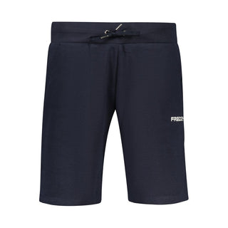 Blaue Baumwollhose für Damen