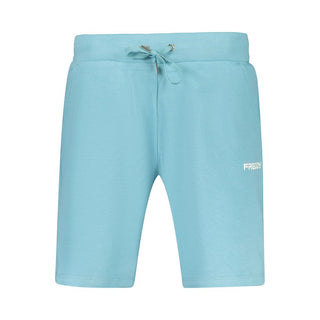 Azzurro Baumwoll-Damenshorts