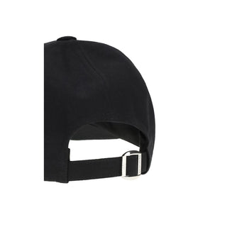 Black Cotton Cap (Baseball Hat)