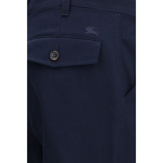 Pantalones chinos de algodón azules