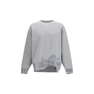 Sudadera gris de algodón
