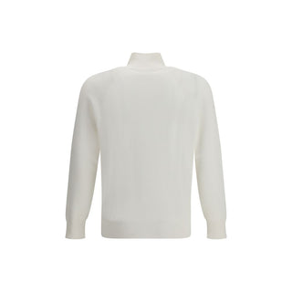 Weißes Baumwoll-Sweatshirt