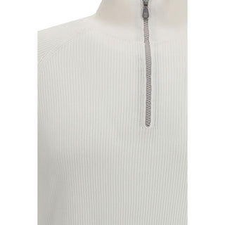 Weißes Baumwoll-Sweatshirt