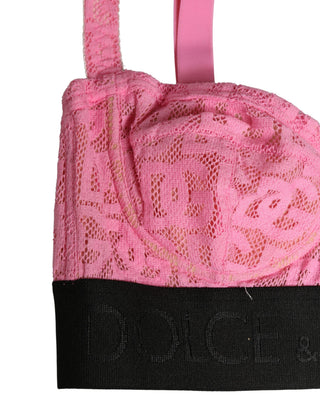 Sostén balconette con aros y semi relleno rosa para ropa interior