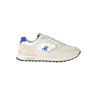Weiße Polyester Herren Sneaker