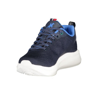 Blauer Polyester Herren-Sneaker