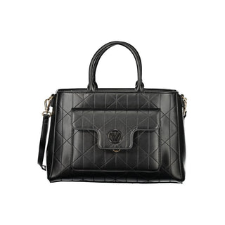 Black Polyurethane Women's Bag