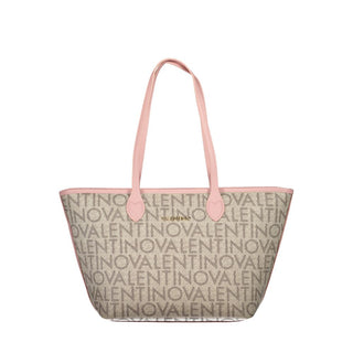 Beige Poliuretano Women's Shoulder Bag