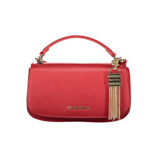 Rote Polyethylen-Handtasche