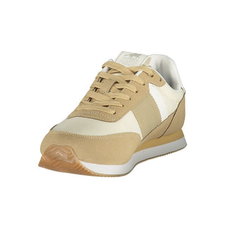 Zapatilla para hombre de poliuretano beige
