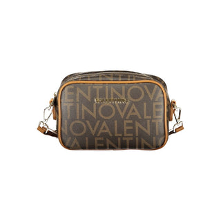 Braune Damenhandtasche aus Polyurethan