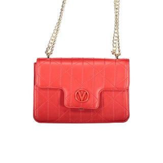 Rote Polyethylen-Handtasche