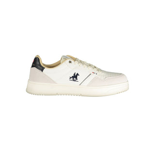 Bianco Polyester Uomo Sneakers