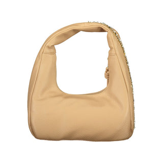 Beige Polyethylen-Handtasche