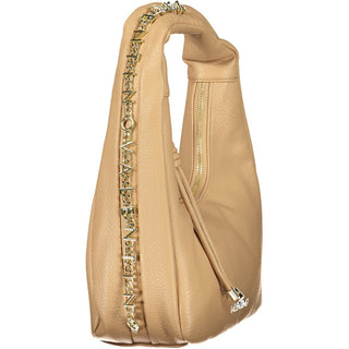 Beige Polyethylen-Handtasche