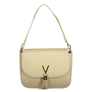 Beige Polyurethane Women's Bag